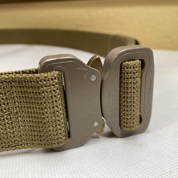 Special Operations Equipment SOE Belt Coyote Brown w/ Cobra Quick Release BKE 48 - Picture 2 of 7